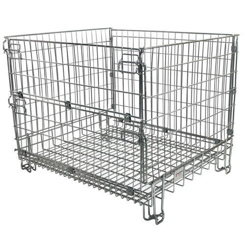 mild steel storage cage pallet 383