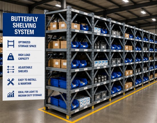 Butterfly Shelving System