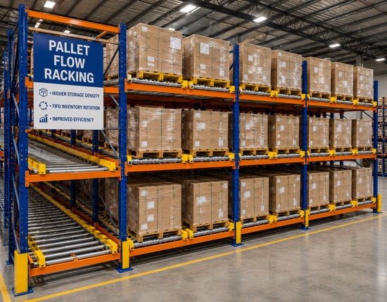 Pallet Flow Racking