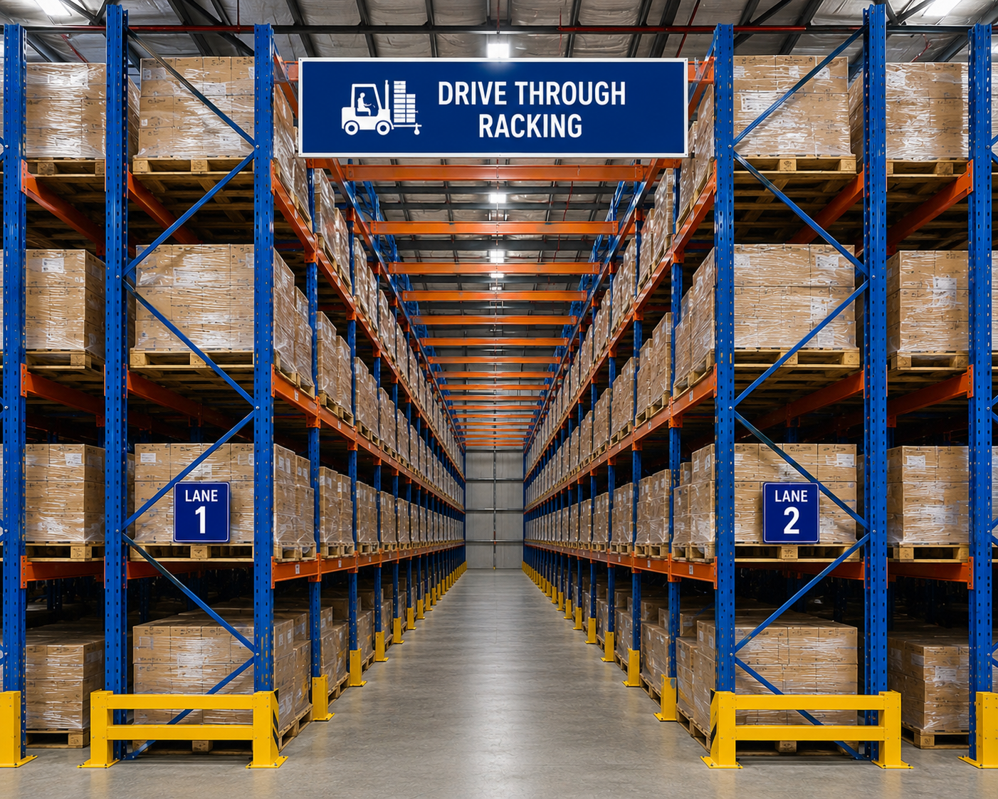 Drive-Through Racking